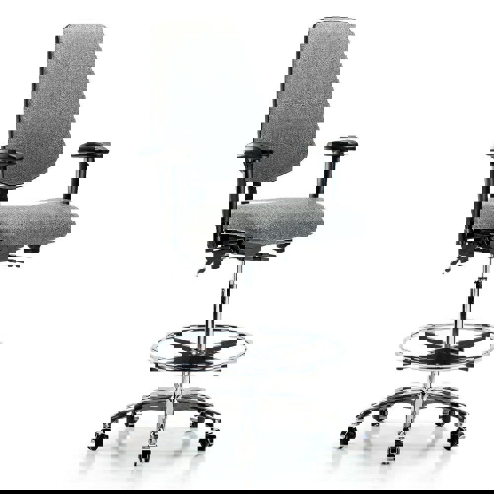 Task Chair: Olefin, Gray